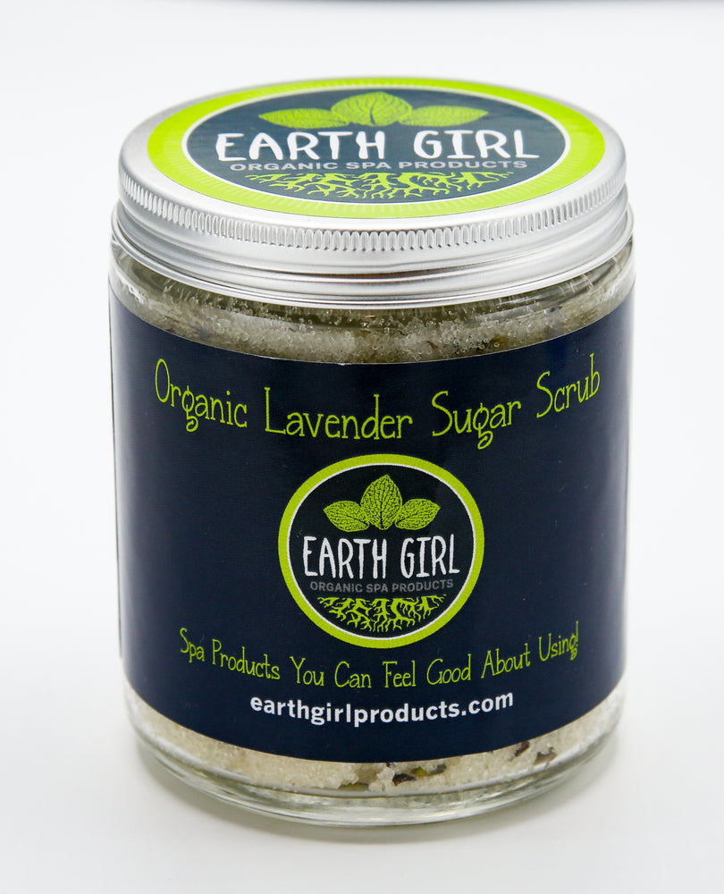 Organic Lavender Sugar Scrub --- Promotes Relaxation and Peaceful Sleep