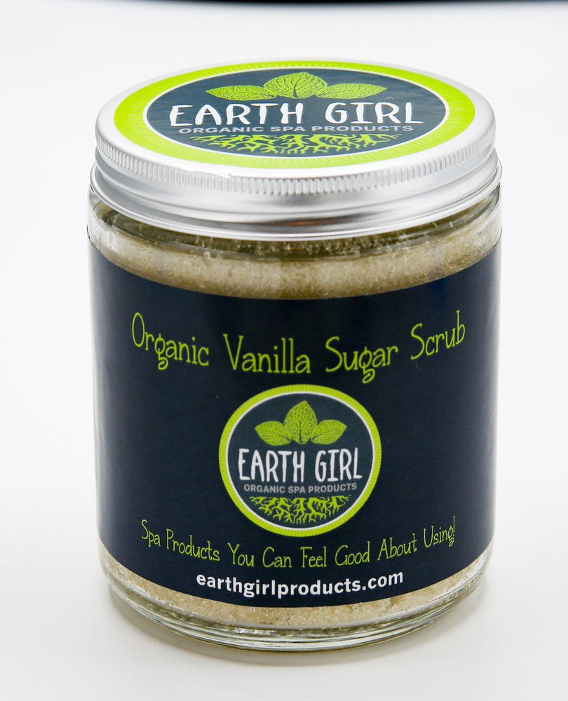 Organic Vanilla Sugar Scrub --- Exotic fragrance lifts your mood