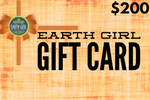 Earth Girl Gift Cards are Here!