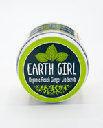 Organic Peach Ginger Lip Scrub --- The Ultimate Lip Elixir