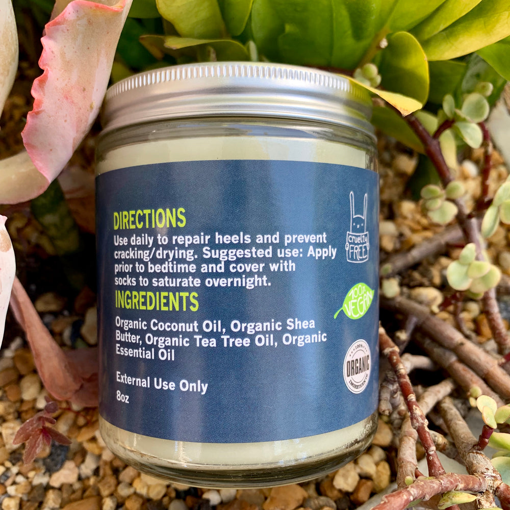 Earth Girl - Organic Cracked Heel Cream --- Your Answer to Dry Skin Woes
